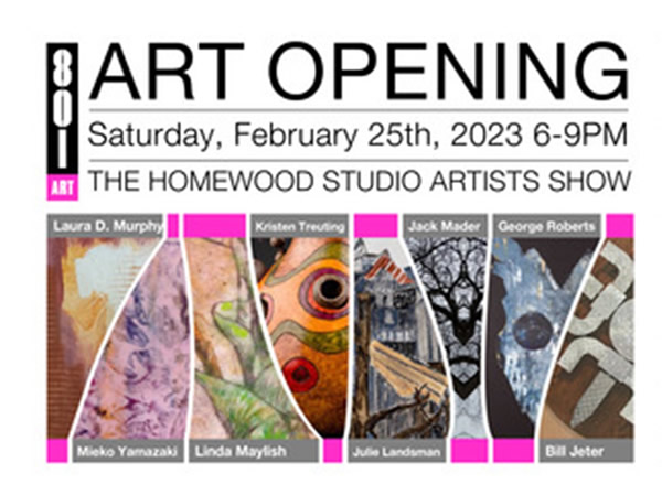 801 Gallery Features Homewood Studios Artists